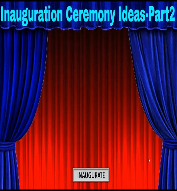 Inauguration Ceremony Presentation – II