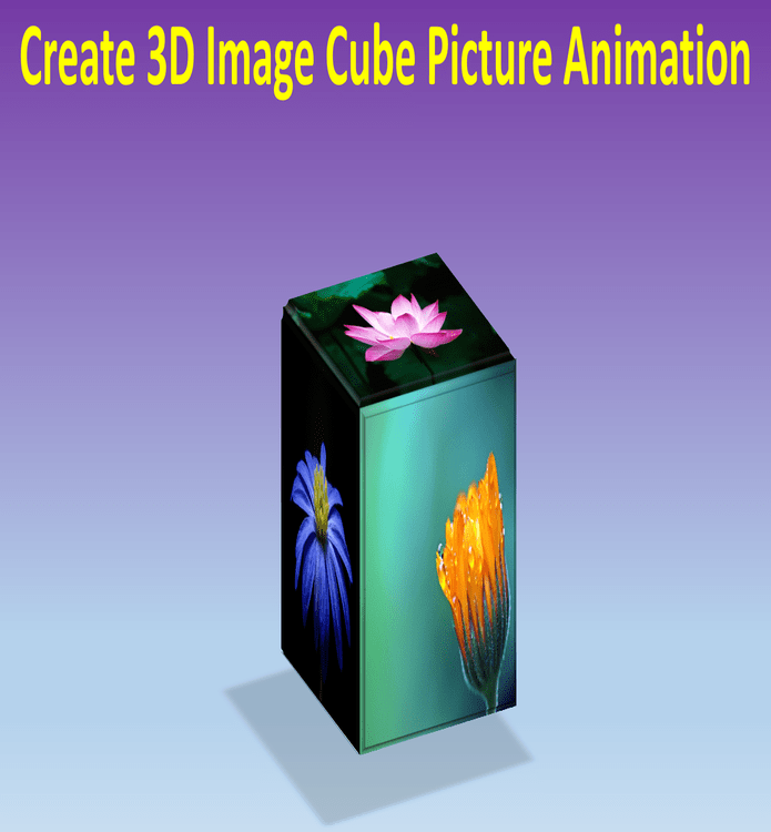 3D Cube Animation Tutorial